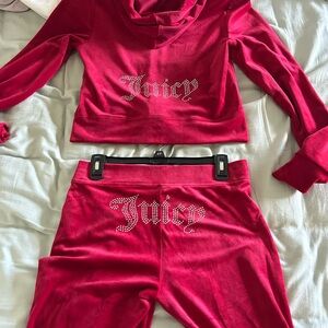 Juicy Couture Ruby Velour Set